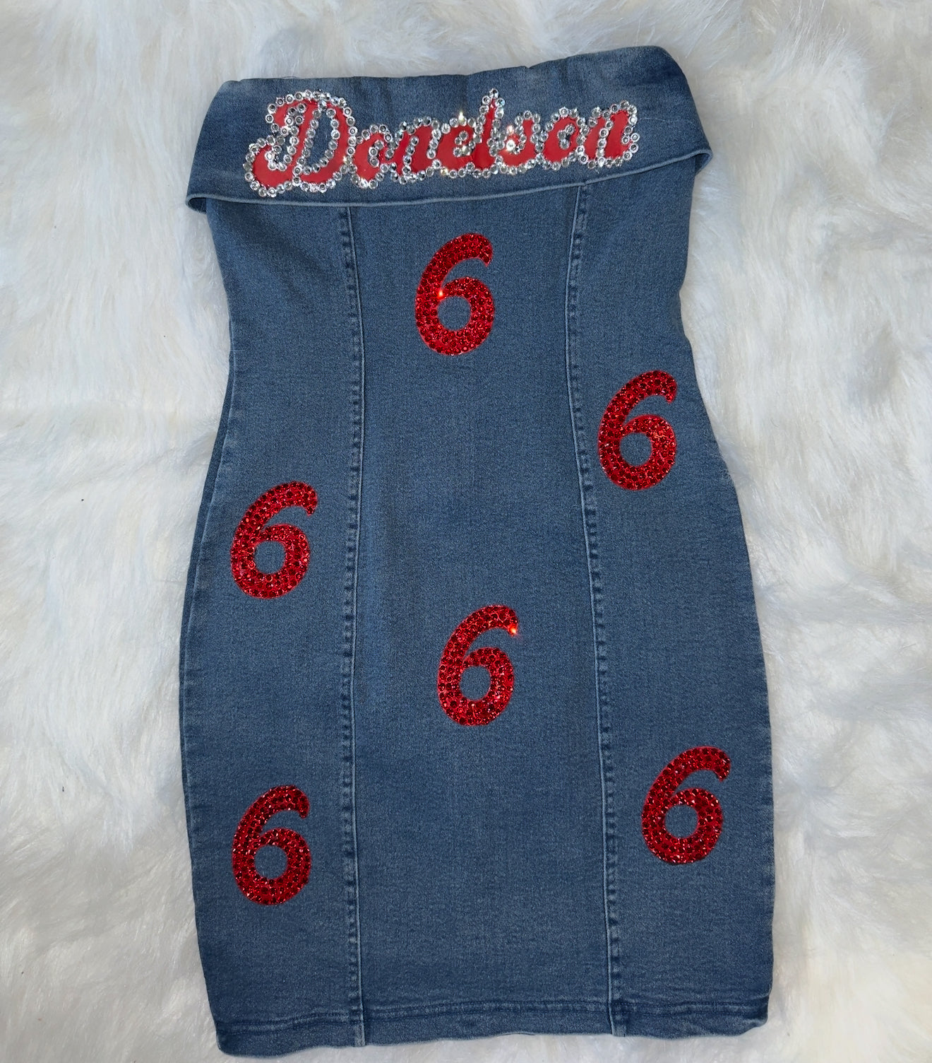 Not so basic denim dress